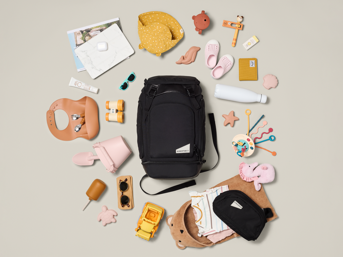The Only Diaper Bag Packing List You'll Need for Flying with Your Baby
