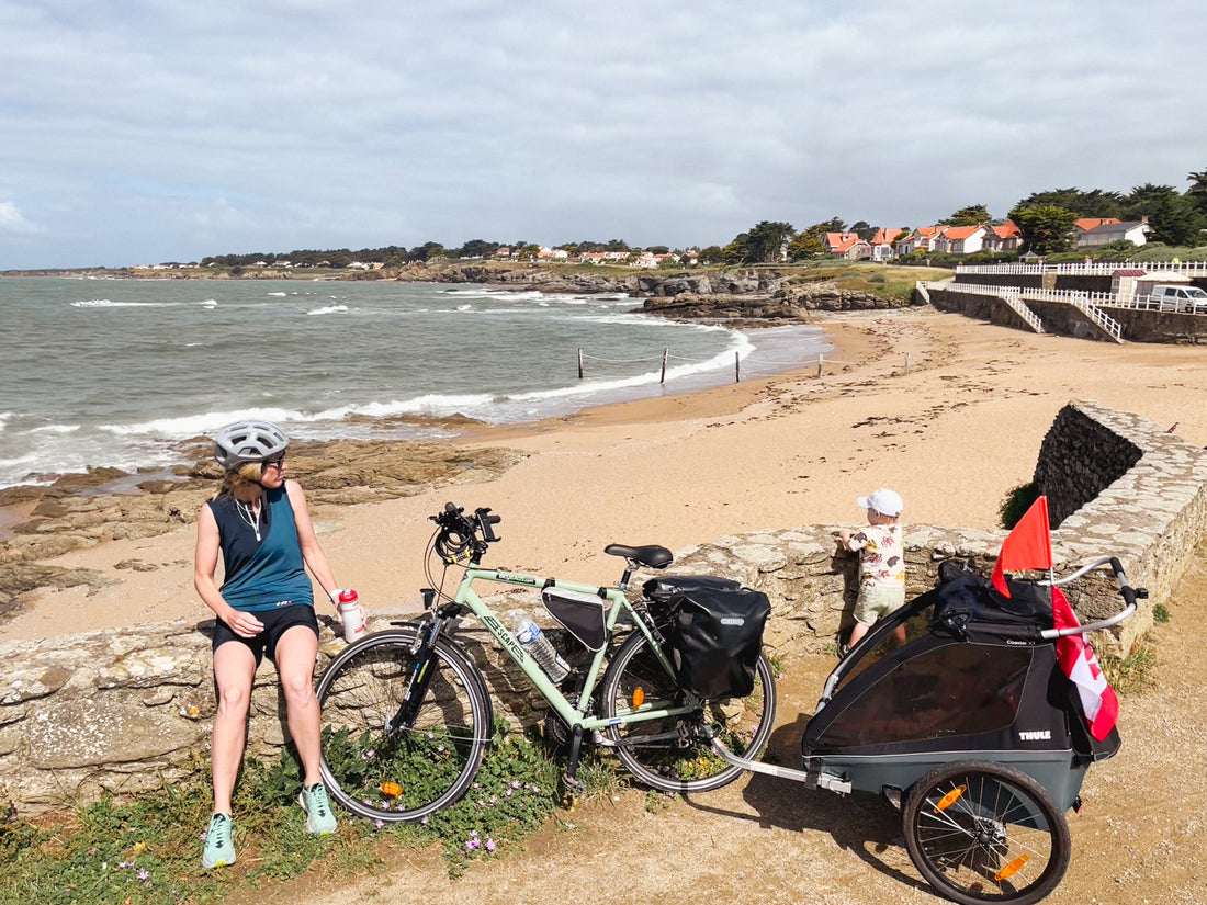 How these parents cycled 6-weeks across France + Spain (with a toddler & baby!)
