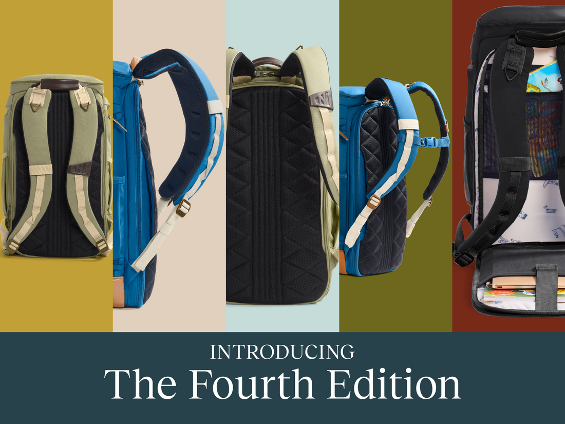 Introducing the Fourth Edition Getaway Bag: More Comfort and More Thoughtful Organization