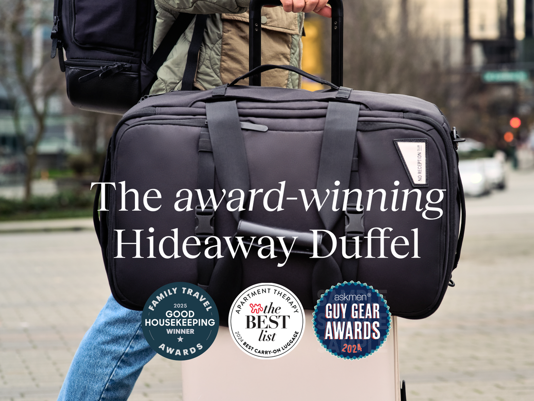 Hideaway Carry-On Duffel Wins Multiple ‘Best-of’ Awards