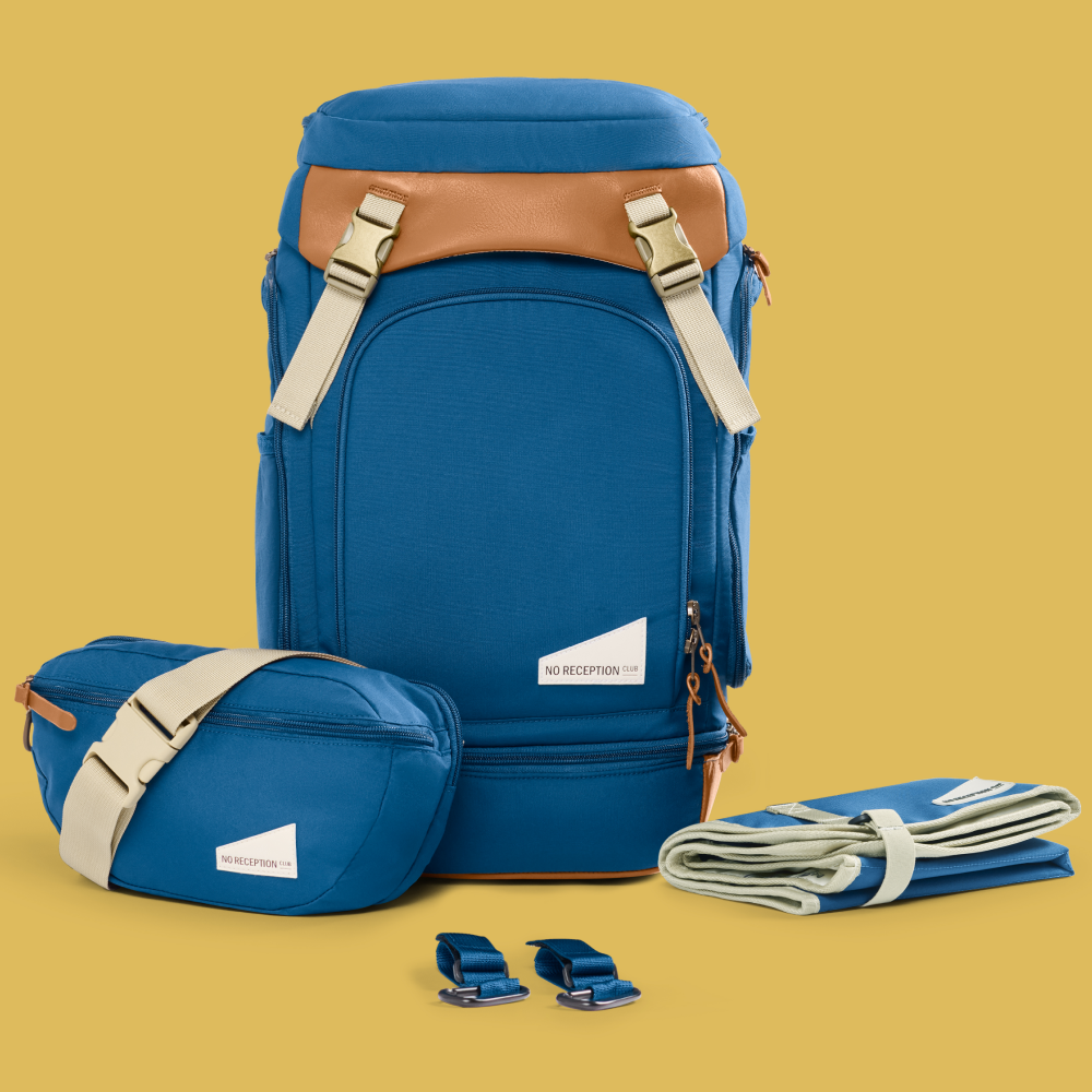 Electric Navy Travel Bundle
