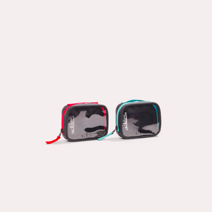 Poppy and Ocean Blue Mini Sliders Pair