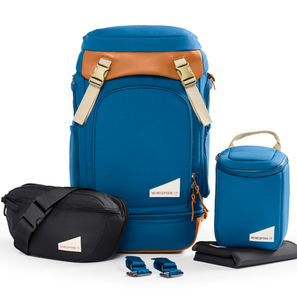 Electric Navy Travel Bundle with Black Sidekick