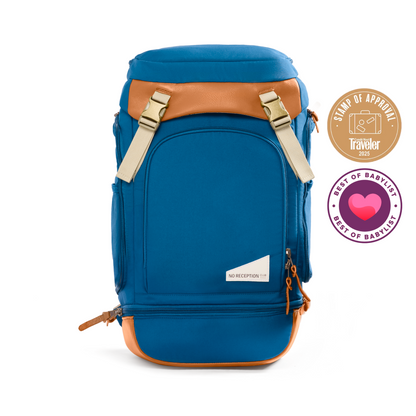 Electric Navy Travel Bundle with Olive Sidekick