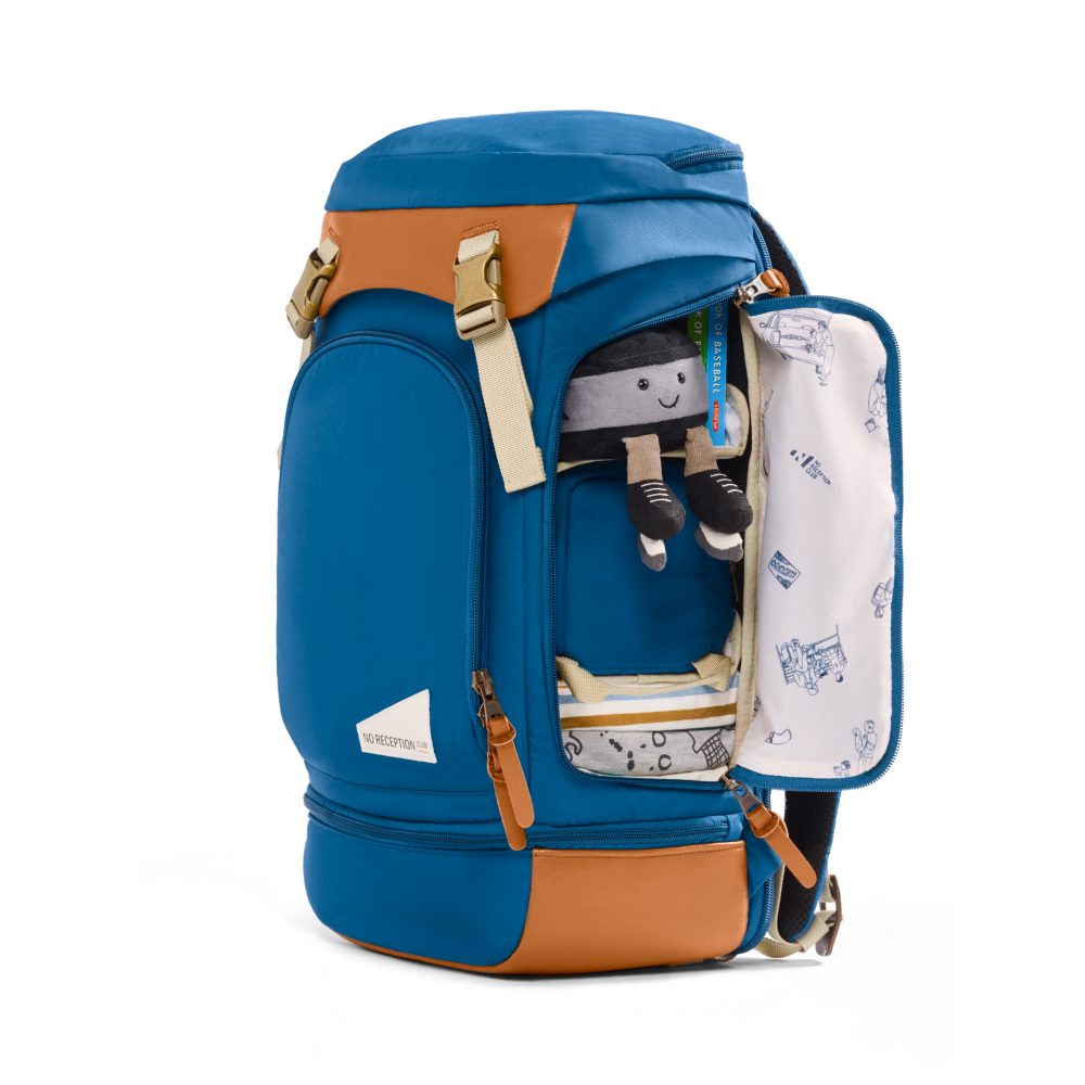 Electric Navy Travel Bundle with Olive Sidekick