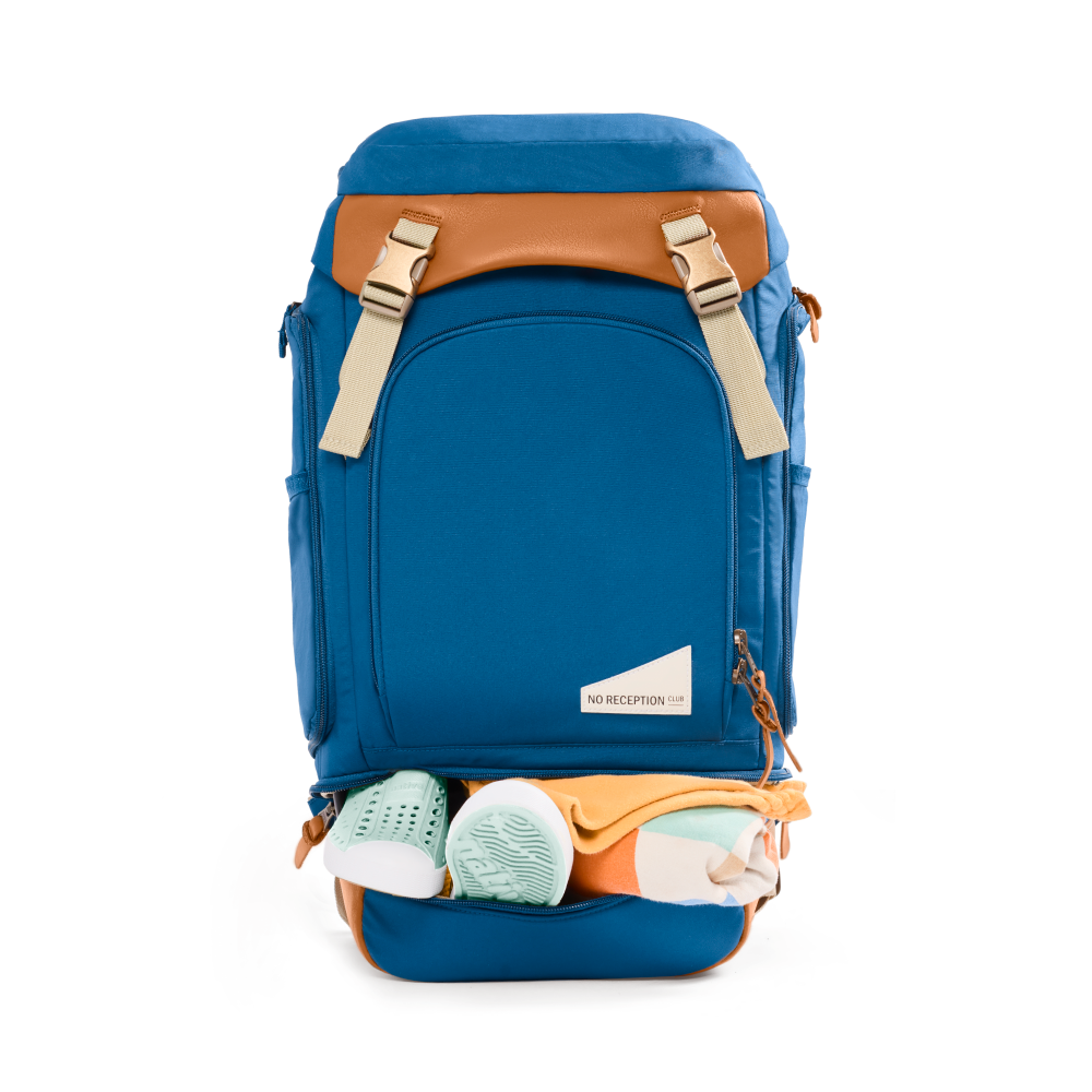 Electric Navy Travel Bundle with Olive Sidekick