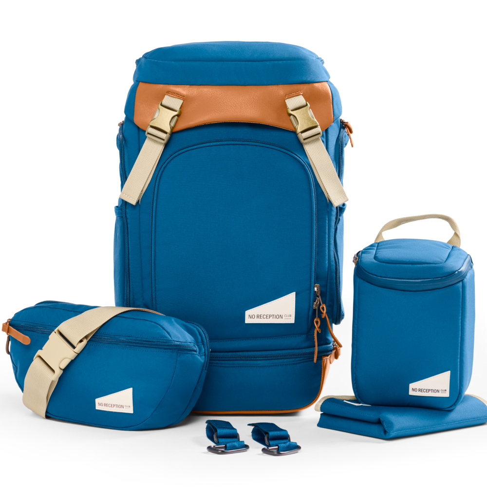 Electric Navy Getaway Bag