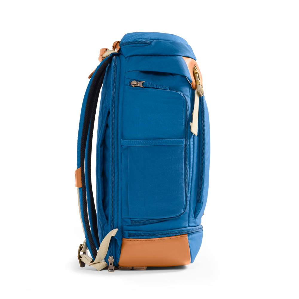 Electric Navy Travel Bundle with Olive Sidekick