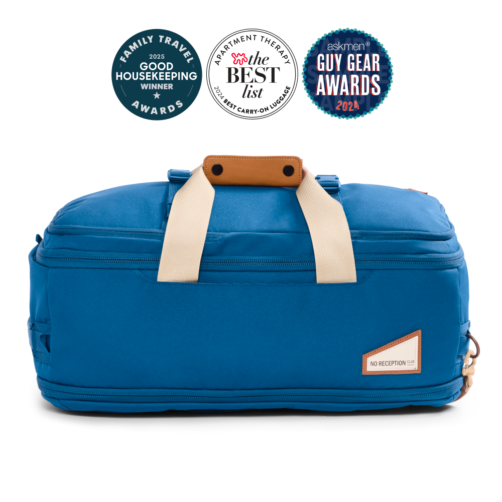 Electric Navy Hideaway Duffel