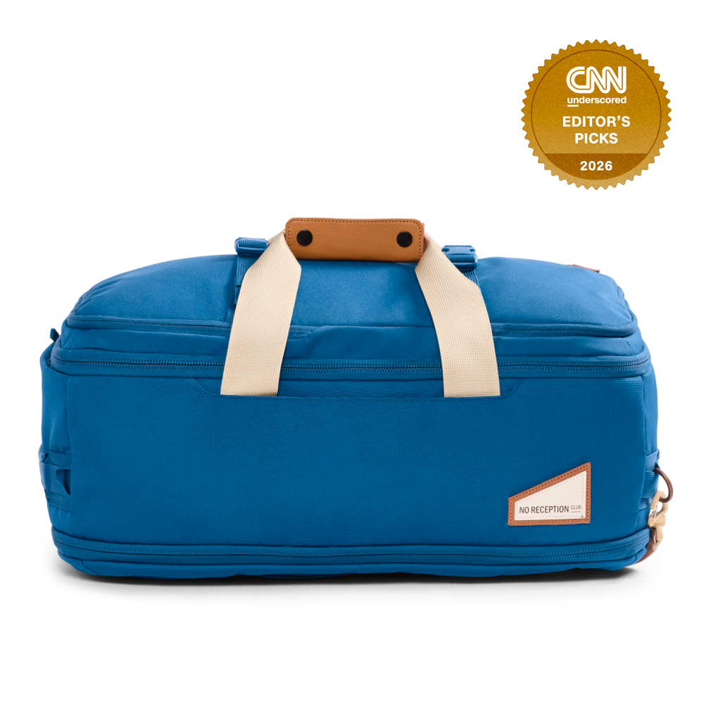 Electric Navy Hideaway Duffel