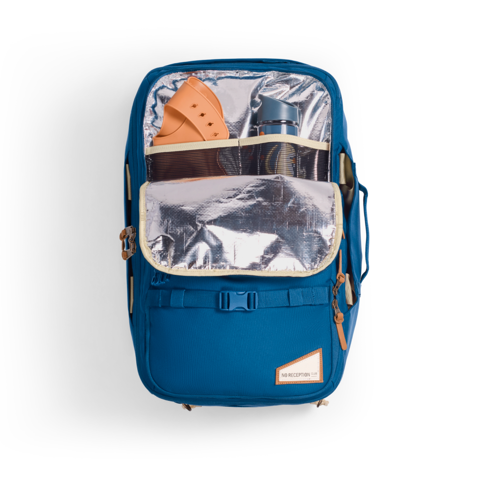 Electric Navy Hideaway Duffel