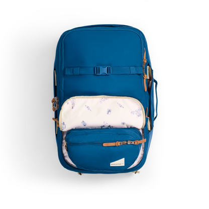 Electric Navy Hideaway Duffel