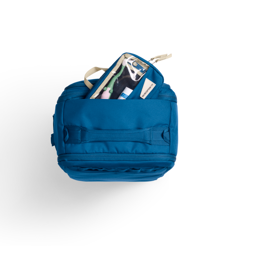 Electric Navy Hideaway Duffel