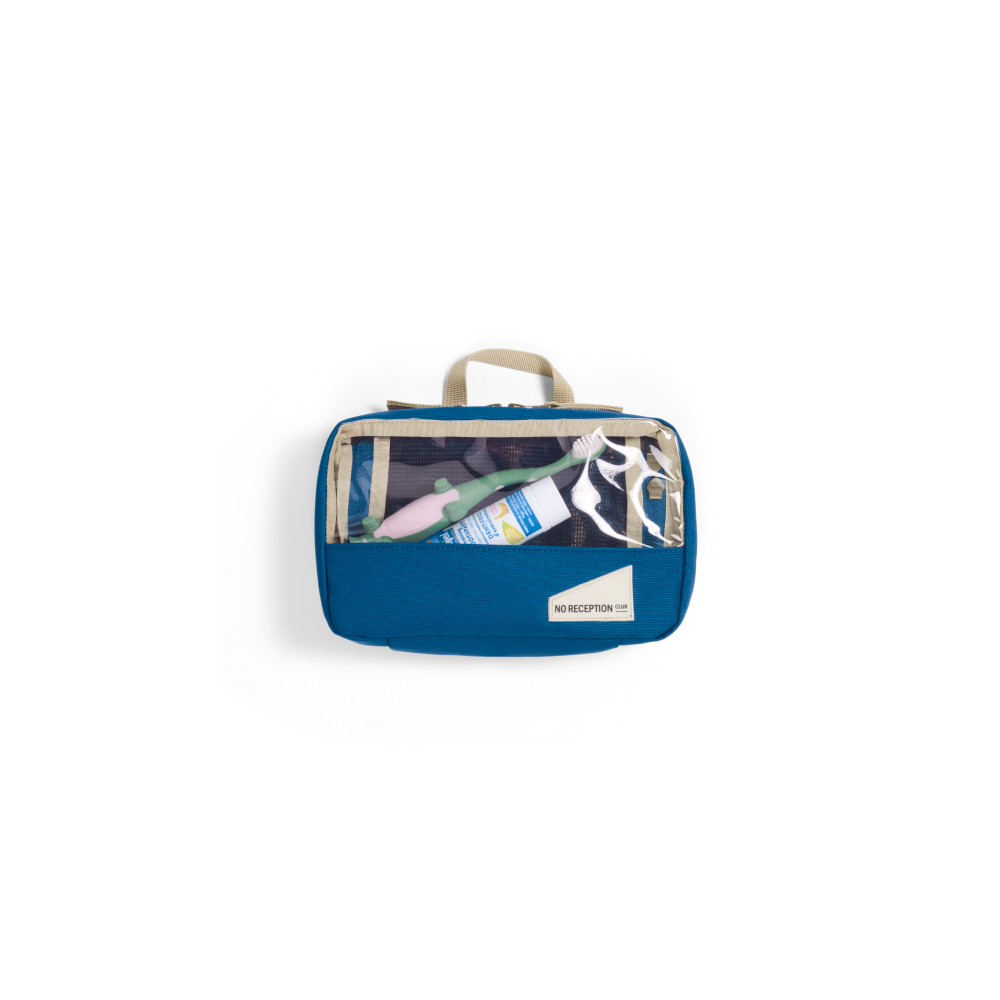 Electric Navy Dopp Kit